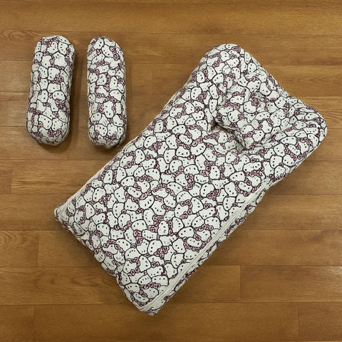 Carry Nest With Pillows - Vol 08-25 - White - Hello Kitty