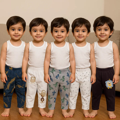 TBS_BRL - Pack of 5 Trousers - Rock N Roll