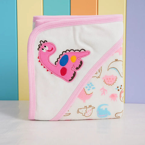 Kero Kids - Bath Towel - Pink - Dinosaur - Thailand