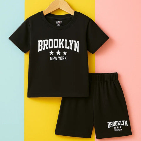 TBS_BRL - T-Shirt & Shorts - Black - Newyork