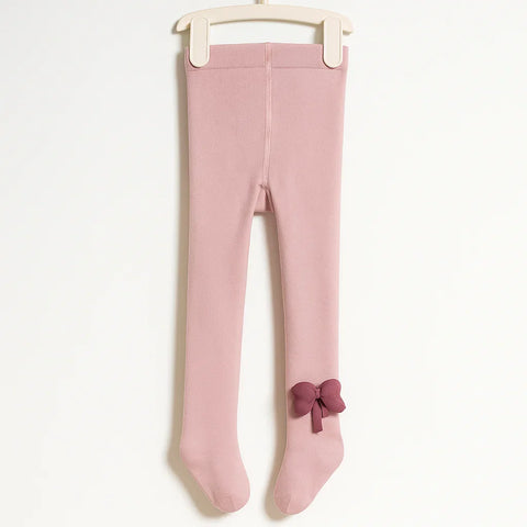 Sunny Time - Legging - Bow - Pink - (M-4 to 5 Years)