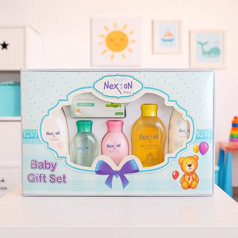 6 Pieces Nexton Baby Gift Set Bear
