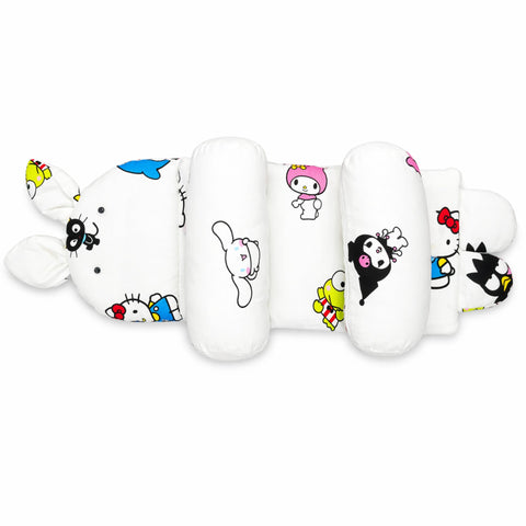 Cotton - Head Shaping Pillow -  White - Kitty