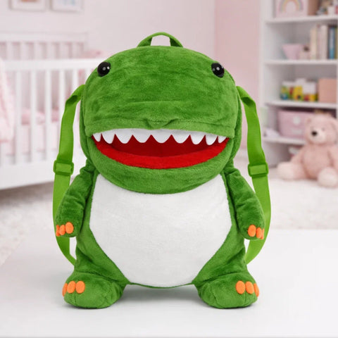 Stuff Toy - Character Backpack - Green - Dinosaur - 119496