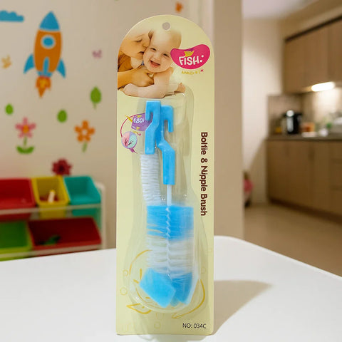Fish - 2 In 1 - Bottle Cleaning Brush