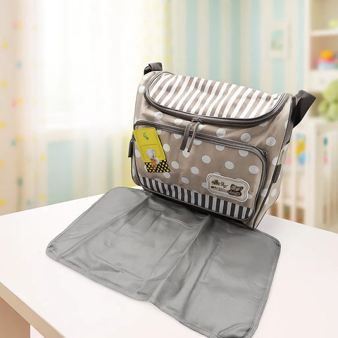 Circles & Lining Diaper Bag