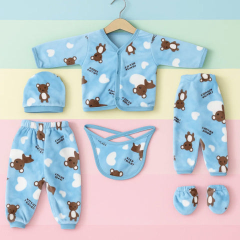 Fleece - 6 Pieces - Starter Set - Blue - Luck