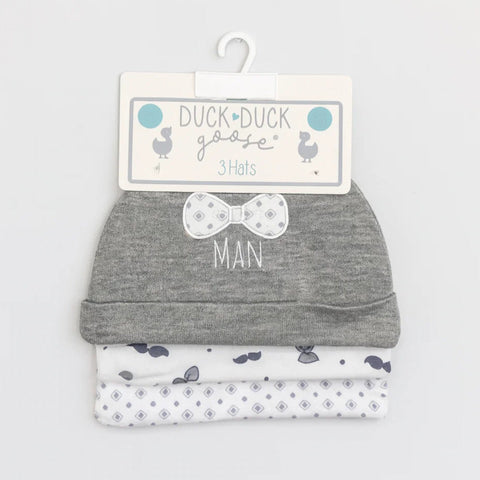 Duck Duck - Pack of 3 Hats - Boys