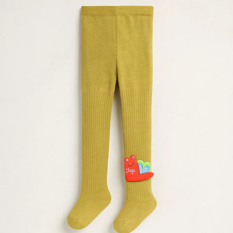 Limisha - Legging - Snail - Olive Green