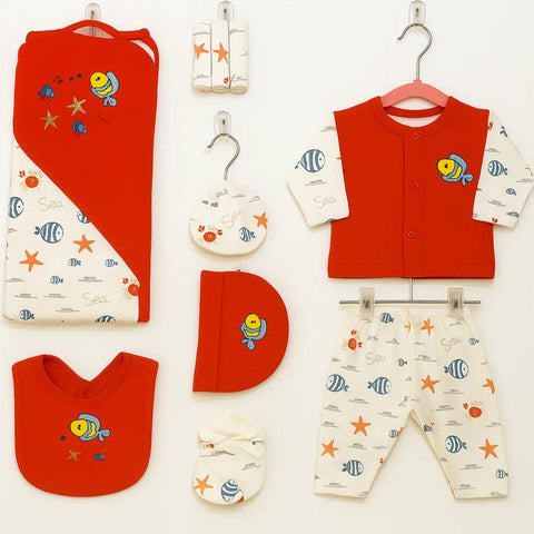 BRL - 10 Pieces - Starter Set - Red - Aquarium