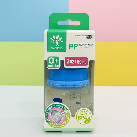 Mini-Tree - Regular Neck - Plastic Feeding Bottle - 2Oz/60Ml - 2183