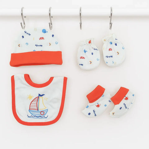 4 Pieces Cap Set
