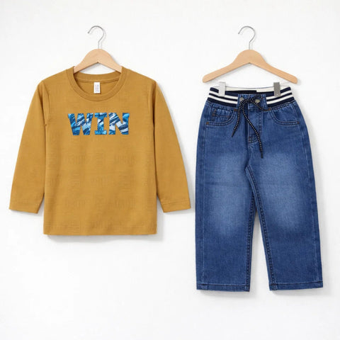 LO - 2 Pieces - Suit Set - Brown - Win