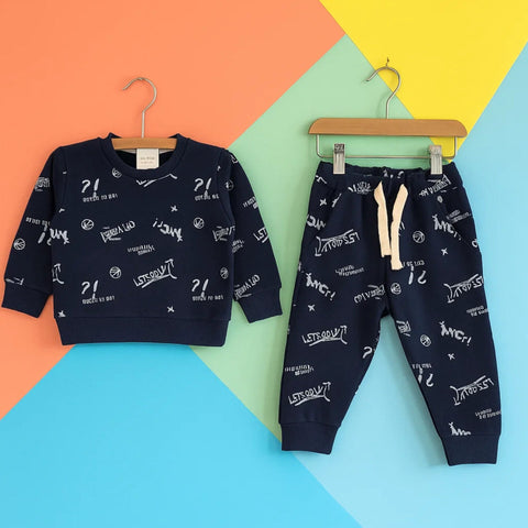 Z Kids - 2 Pieces - Suit Set - Navy - Street Hero - 25