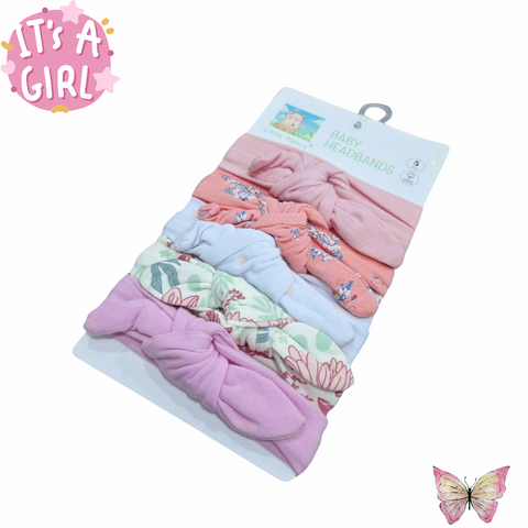 Baby Head Bands - Pack of 5