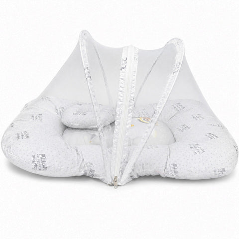 Infant Mosquito Bed Net - Grey - Welcome - 26