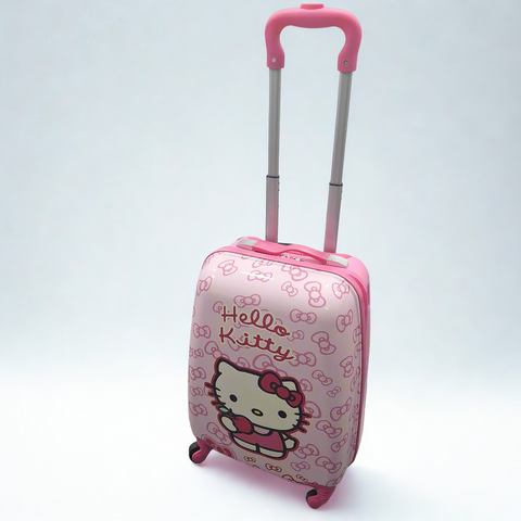 4 Wheels - Kids Travel Trolley - Pink - Hello Kitty