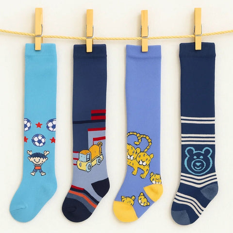 Pack of 4 for Boys Leggings - 3 to 6 Months - D3