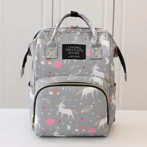 Unicorn Waterproof Backpack - Without Back Pocket