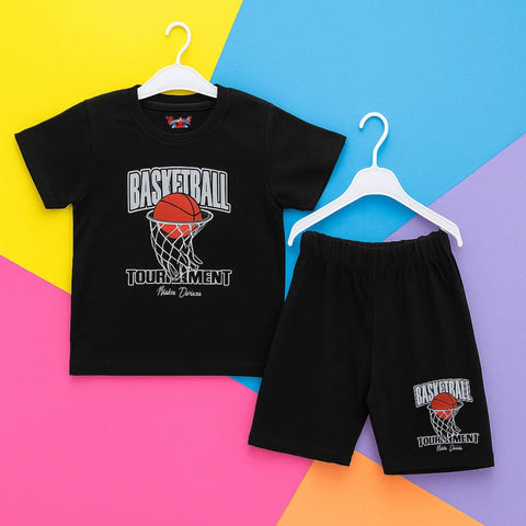 TBS_BRL - T-Shirt & Shorts - Black - Basketball