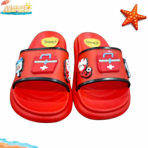 Slipper - Red - Medical Box