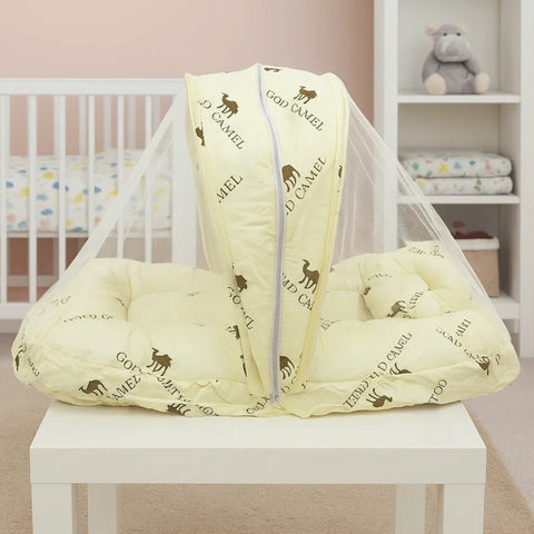 Mosquito Bed Net - Vol-09-25 - Yellow - Camel