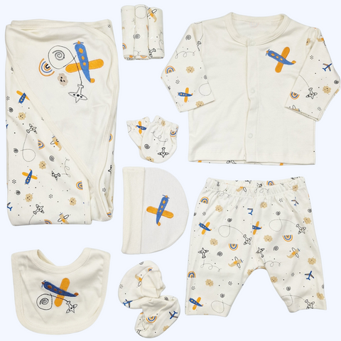 BRL - 10 Pieces - Starter Set - Cream - Aeroplane