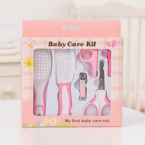 4 Pieces Baby Care Kit - Pink