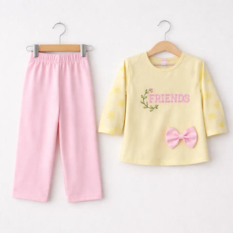 ANT - 2 Pieces - Suit Set - Pink - Friends
