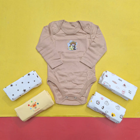 Little Love - Pack of 5 Long Sleeve Bodysuits - Unisex
