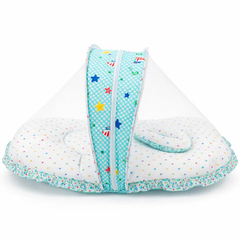Mosquito Bed Net - Green - Stars - 26