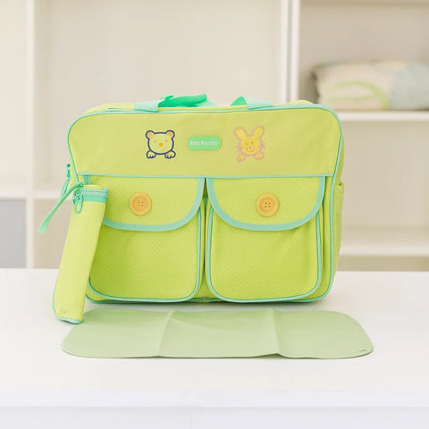 3 Pieces - Baby Kingdom - Dotted Bag Set