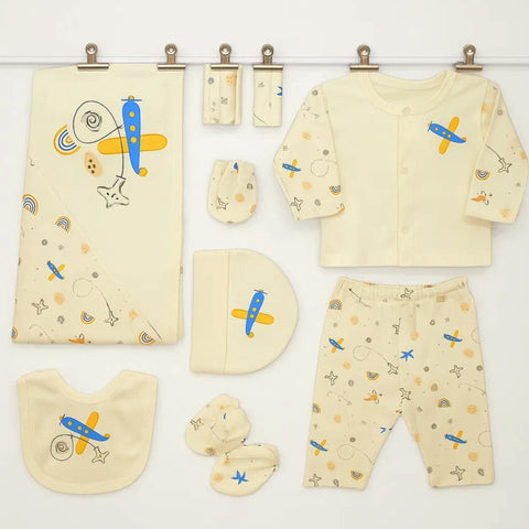 BRL - 10 Pieces - Starter Set - Cream - Aeroplane