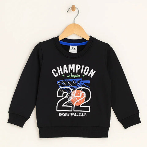 ZY - Sweat Shirt - Black - Champion