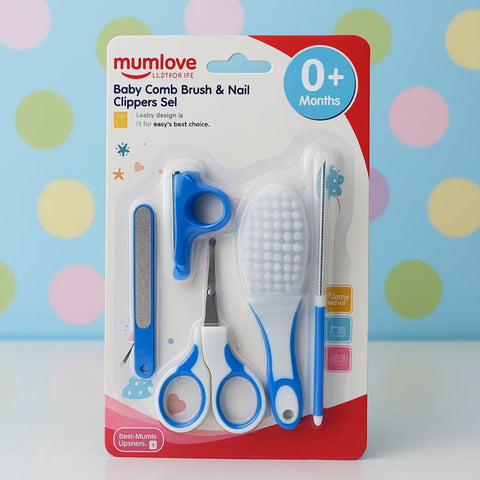 5 Pieces - Mumlove - Care Kit - Blue