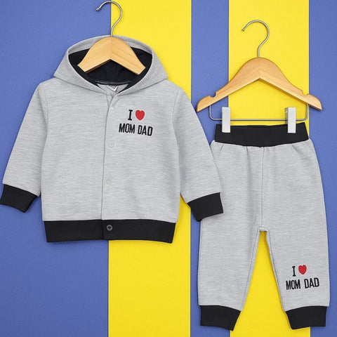 Track Suit - Grey - Love