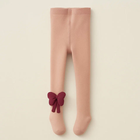 Sunny Time - Legging - Bow - Pink - (S-1-2 Years)
