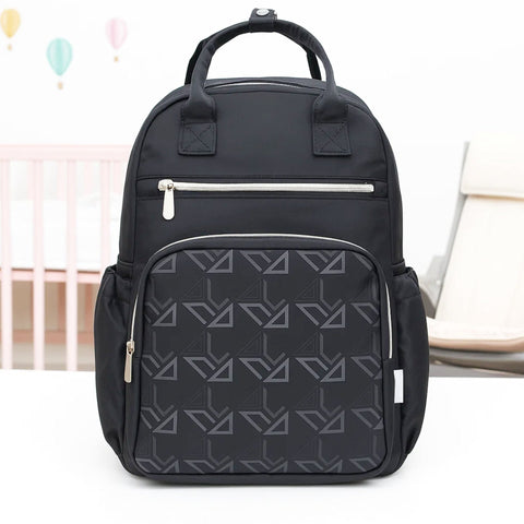 Bebesitos - Waterproof Diaper Backpack - Black