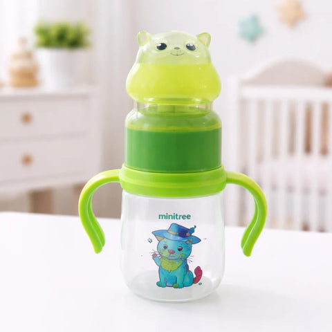 Mini-Tree Feeding Bottle - 7 Oz (ZR - 226F) - Green