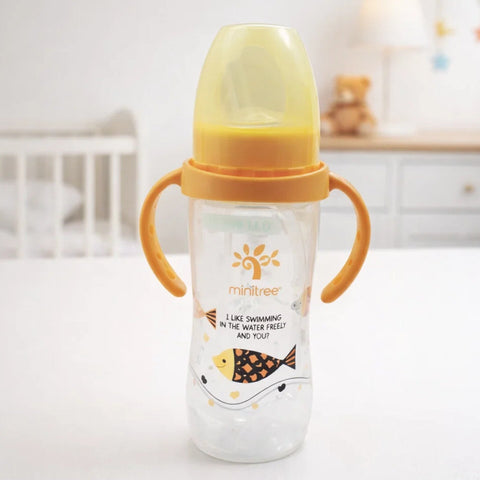Mini-Tree Feeding Bottle - 10 0z (ZR - 053L) - Yellow