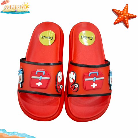 Slipper - Red - Medical Box