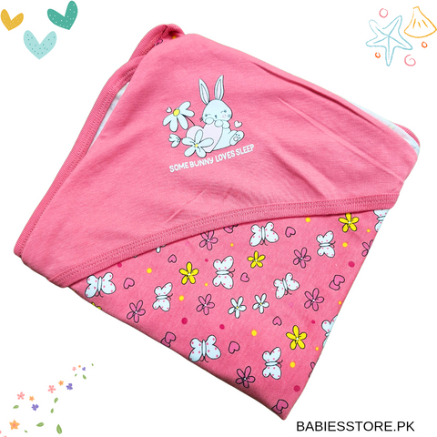 BRL - Wrapping Sheet - Pink - Butterfly & Flowers