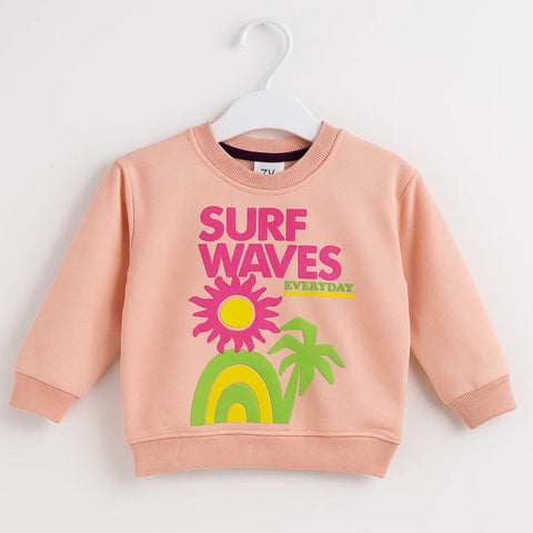ZY - Sweat Shirt - Pink - Surf