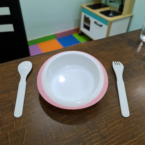 3 In 1 - Feeding Set - Pink