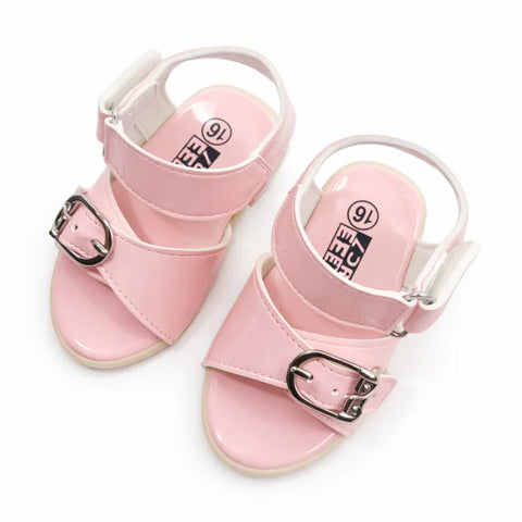 Little Baby - Girls - Sandal - Pink - Plain