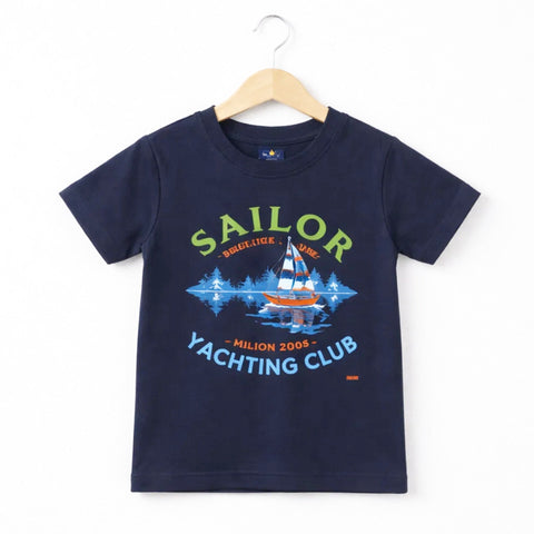 Bonton - T-Shirt - Sailor - Navy
