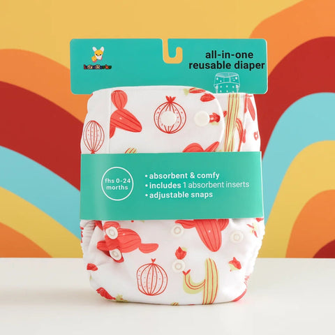 Reuseable Diaper - Cactus