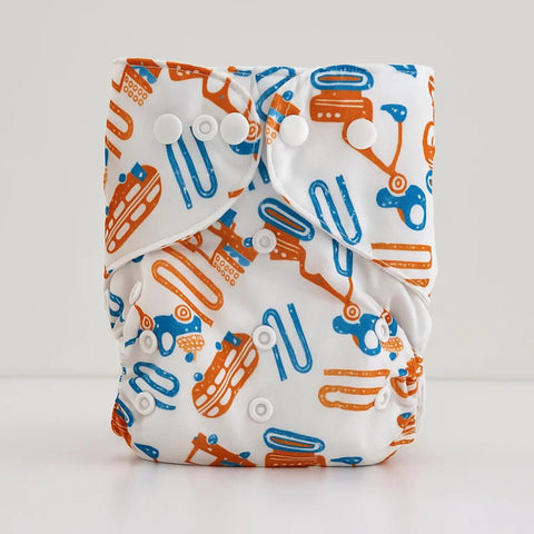 Reuseable Diaper - Bus