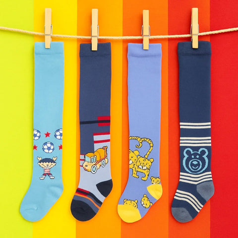 Pack of 4 for Boys Leggings - 3 to 6 Months - D3