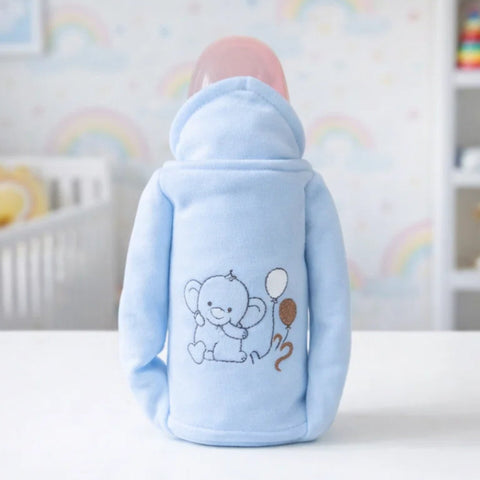 Cloth - Feeder Cover - Blue - Elephant